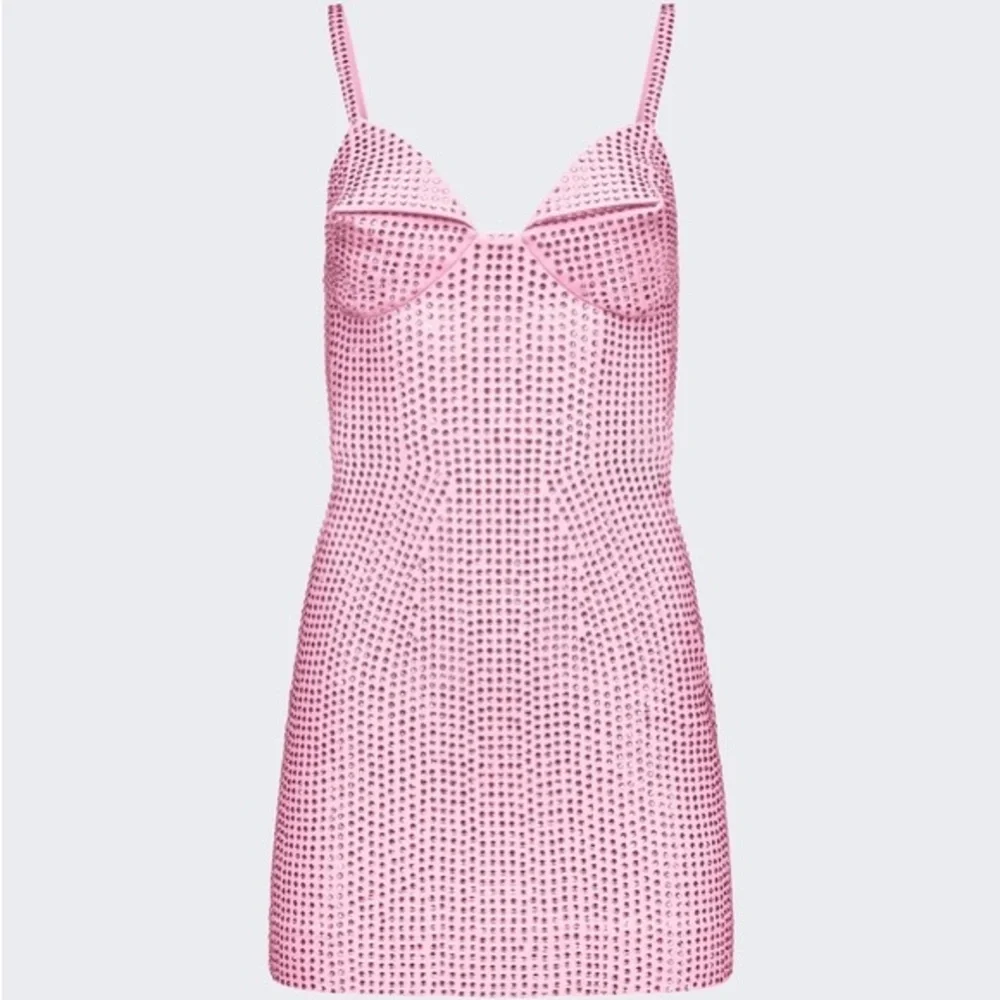 Stacees Sheath Pink V Neck Jersey Short/Mini Homecoming Dress with Beading